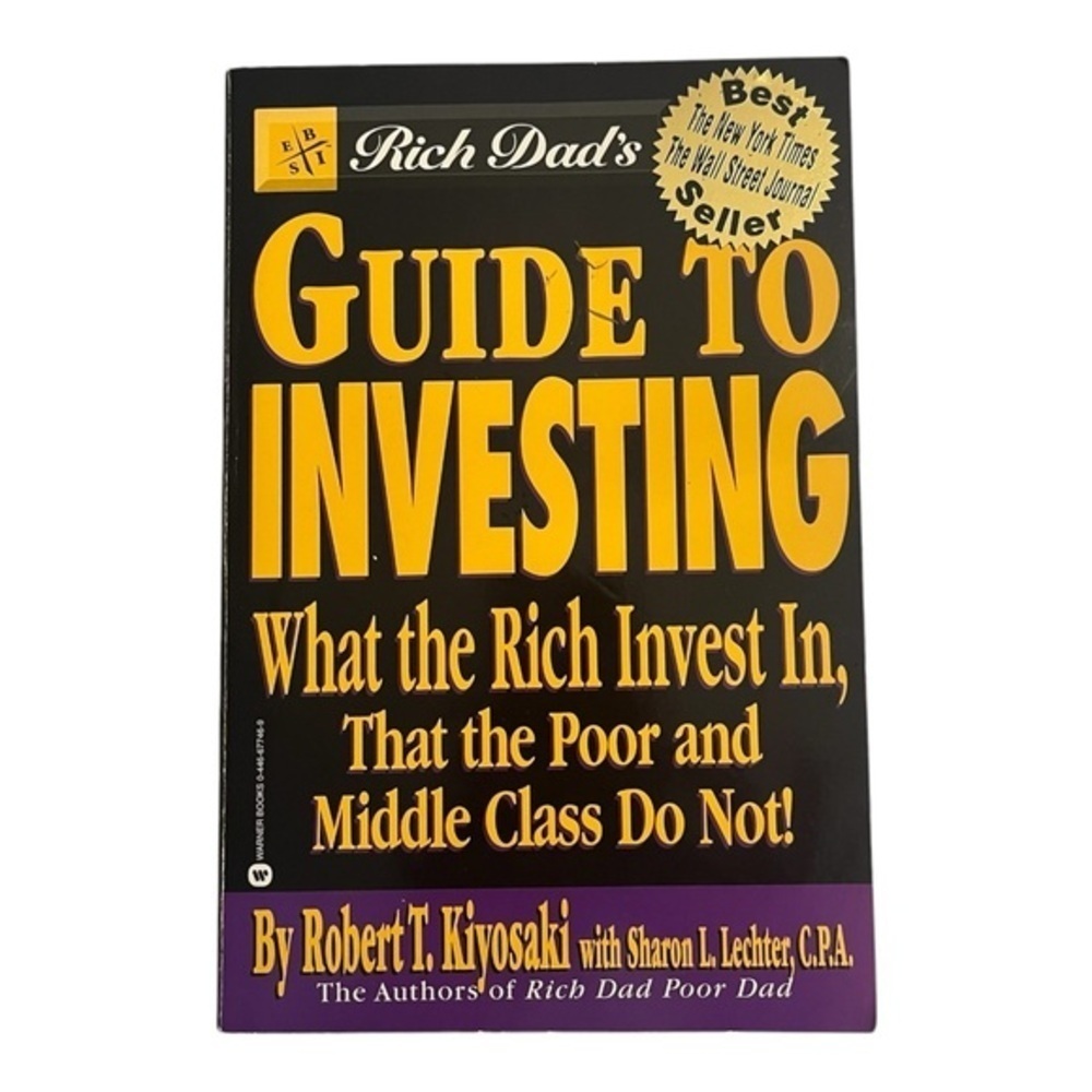 Book “Rich dad’s guide to investing” by Robert Kiyosaki 
Slightly used
